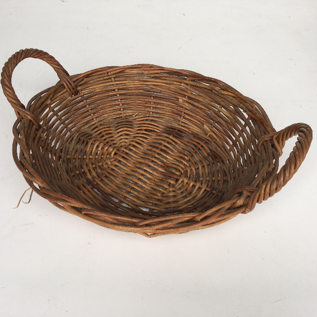 BASKET, Shallow Medium w Handles